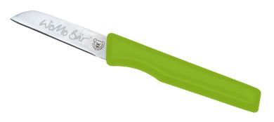 3er Set WoMoBär® Schälmesser Apfelgrün