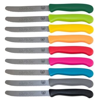 5er Set WoMoBär® Frühstücksmesser 