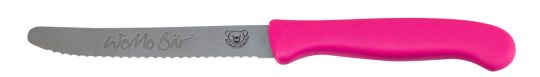 5er Set WoMoBär® Frühstücksmesser Pink
